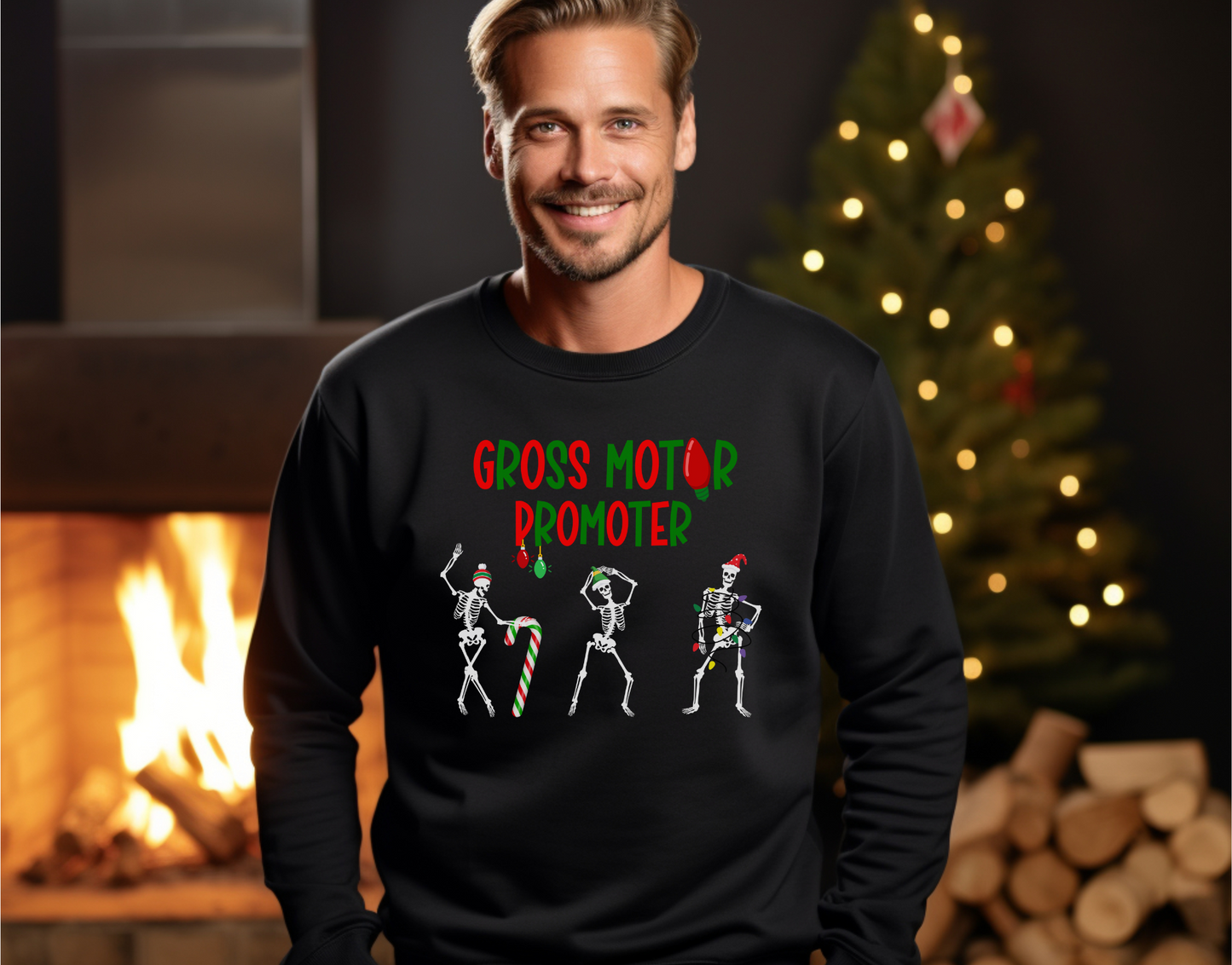 Gross Motor Promoter Physical Therapy Crewneck Sweatshirt