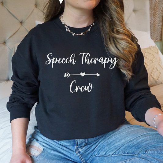 Speech Therapy Crewneck Sweatshirt